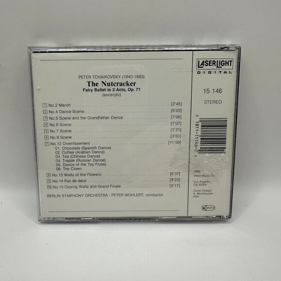 Tchaikovsky: The Nutcracker Highlights CD Berlin Symphony Orchestra 1989 - Picture 3 of 5